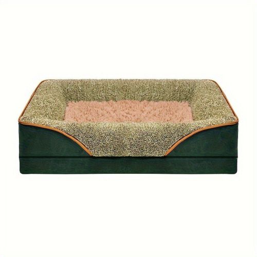 Removable And Washable Pet Dog Sofa And Dog Bed, Dog Nest,  Pet Bed Sofa, Comfortable And Soft, Cat Sofa Bed With Raised Edges To Protect The Neck